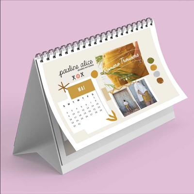 Calendrier A5 Etincelles