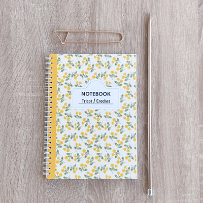 NoteBook Tricot Mimosas 